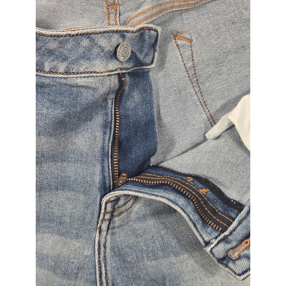 Vigoss Thompson Tomboy Jeans Women’s 20W Rise Light Wash Y2K - Picture 12 of 15